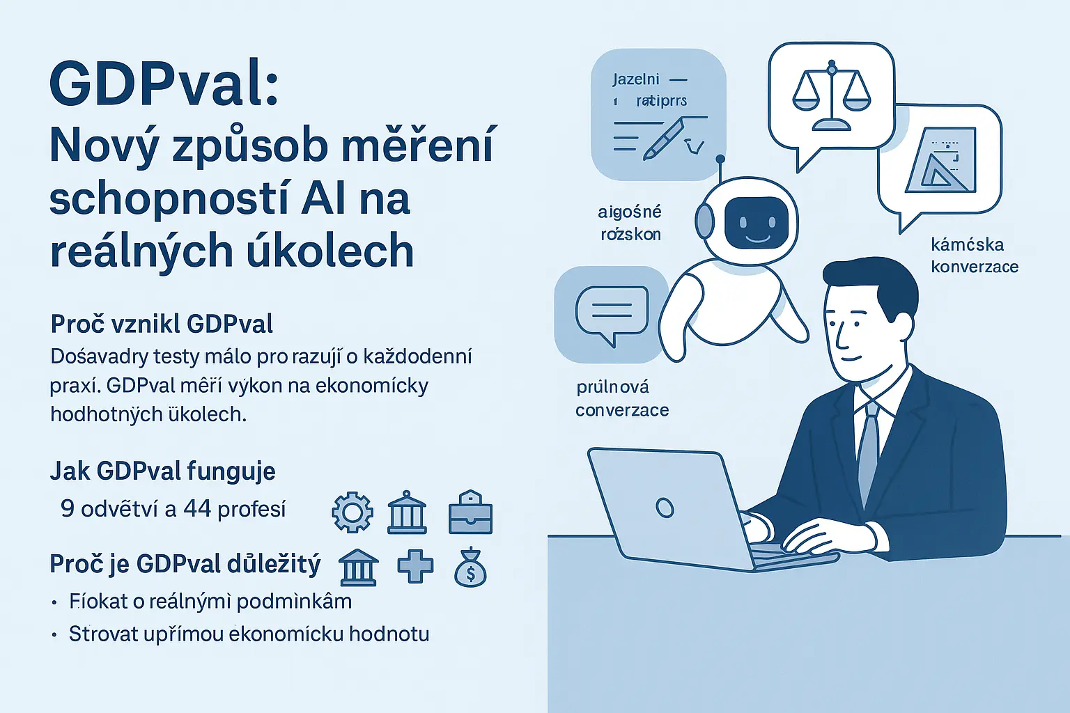 GDPval: Nový způsob měření schopností AI na reálných úkolech